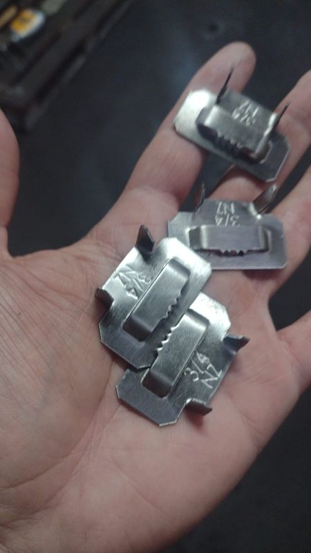 Finished stainless-steel buckles