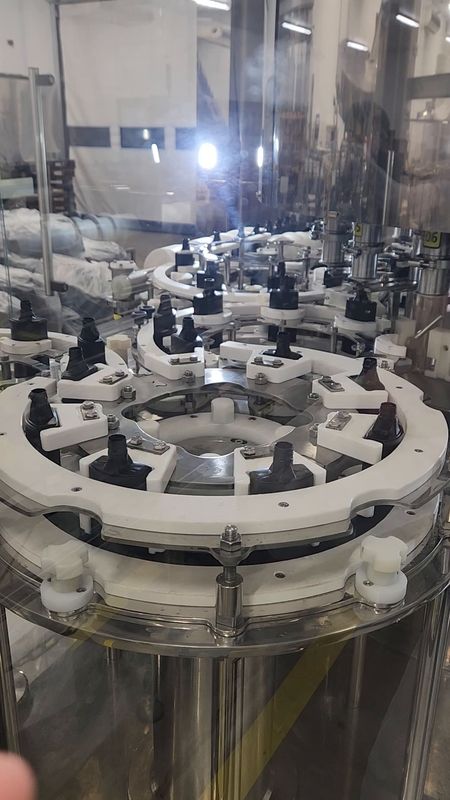 Star-wheel change parts on a packaging line